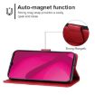 T-Mobile T Phone 2 5G Leather Phone Case - Red - 4