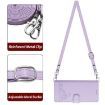 TCL 50XE 5G Cat Rat Embossed Pattern RFID Leather Phone Case (Purple) - 3