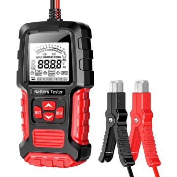 FOXSUR Battery Voltage Capacity Tester - Automobile Motorcycle - 1