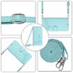 Ulefone Note 14 Cat Rat Embossed Pattern RFID Leather Phone Case - Mint Green - 2