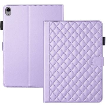 iPad 10th Gen 10.9 2022 Purple Leather Smart Tablet Case - 1