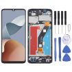 ZTE Blade A54 LCD Screen Digitizer Full Assembly with Frame - Black - 1