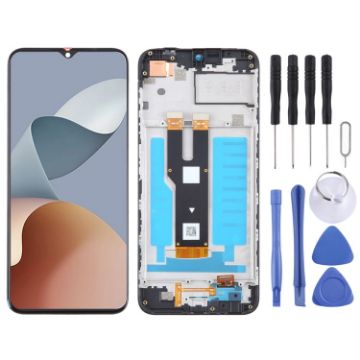 ZTE Blade V50 Smart 7060 LCD Screen Digitizer Assembly - Black - 1