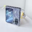 OPPO Find N2 Flip Phone Case with Rainbow Bracelet - White - 3