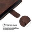 Motorola One 5G Ace/Moto G 5G 2020 Brown Leather Phone Case - 5