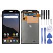 CAT S48C LCD Screen with Digitizer Full Assembly - Black - 1