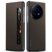 Vivo X Fold3 SULADA Kevlar 600D Texture Leather Phone Case - Brown - 1