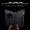 Vivo X Fold3 SULADA Kevlar 600D Texture Leather Phone Case - Brown - 3