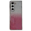 Samsung Galaxy Z Fold6 Electroplating Frame Glitter Paper Phone Case - 1