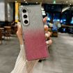 Samsung Galaxy Z Fold6 Electroplating Frame Glitter Paper Phone Case - 2