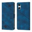 Sony Xperia 10 VI Blue Leather Phone Case - 2