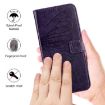 Samsung Galaxy Xcover 4s/Xcover 4 Dark Purple Leather Phone Case - 4