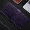 Samsung Galaxy Xcover 4s/Xcover 4 Dark Purple Leather Phone Case - 6