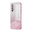 Realme X50/X50m 5G Pink Glitter Powder Electroplated Phone Case - 1
