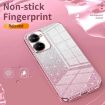 Realme X50/X50m 5G Pink Glitter Powder Electroplated Phone Case - 4