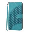 Samsung Galaxy A13 4G Elephant Head Embossed Leather Case - Light Blue - 2