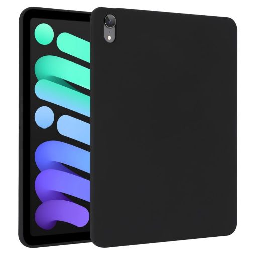iPad Mini 6 TPU Tablet Case - Black Oil Spray - Skin-friendly - 1