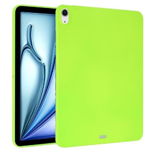 iPad Air 11 2024 TPU Tablet Case - Fluorescent Green - 1