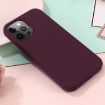 iPhone 15 Pro Max Shockproof Silicone Magsafe Phone Case - Plum Color - 6