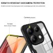 Xiaomi Redmi Note 13 Pro 4G Black Phone Case - 360 Full Coverage - 6