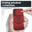 Samsung Galaxy A15 5G Camshield MagSafe Ring Holder Armor Phone Case - Red - 5