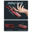 Samsung Galaxy A15 5G Camshield MagSafe Ring Holder Armor Phone Case - Red - 6