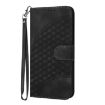Samsung Galaxy A20e/A10e Elephant Head Embossed Leather Case - Black - 2