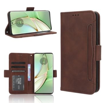 Motorola Edge 40 Leather Phone Case - Brown - 1