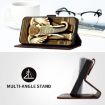 Samsung Galaxy Xcover 4/4s Leather Case with Lanyard - Coffee - 4