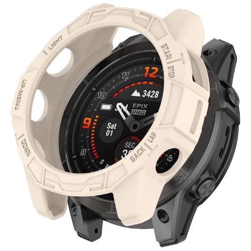 Garmin Epix Pro/Fenix 7 Armored TPU Protective Case - Starlight Color - 1