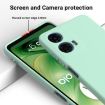 Green Liquid Silicone Shockproof Phone Case for Motorola Moto G24 Power - 3