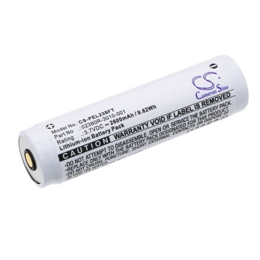 Battery for Pelican 7620, 7610, 7600 Tactical Flashlights (p/n 02380R) - 1