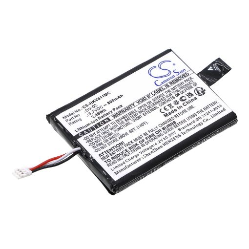 Hikvision iDS-TCO100F DS-MH611 Battery (p/n DV-02) - 1
