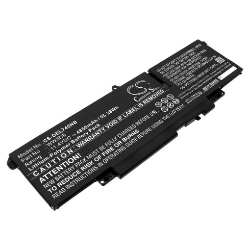 Dell Latitude 7640 2-in-1 Battery 047T0 0WW8N8 for 7440 7450 7340 - 1