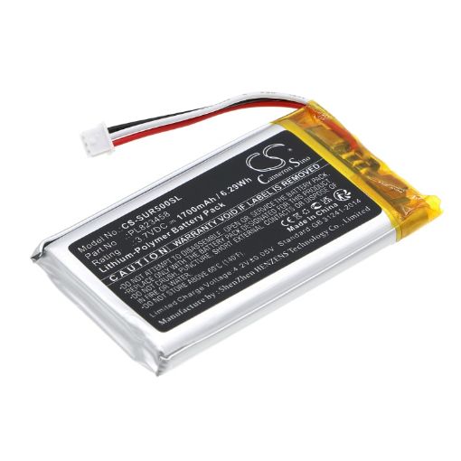 Savant SUR-0500 Remote Control Battery PL823458 Replacement - 1