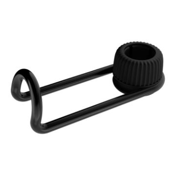bbdd Alloy Car Hooks Seat Back Hangers - Black - 1