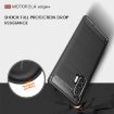 Motorola Moto Edge Plus Carbon Fiber TPU Case - Black - 5