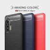 Motorola Moto Edge Plus Carbon Fiber TPU Case - Black - 7