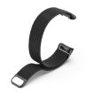 Black Milan Magnetic Metal Steel Mesh Band for Fitbit Charge 6 - 5