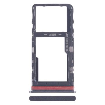 TCL Stylus 5G T779W SIM Card Tray + Micro SD Card Tray - Black - 1
