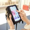 Black SJ617 Touch Screen Phone Bag Single-shoulder Bag - 7