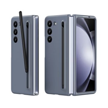 Samsung Galaxy Z Fold6 Skinfeel Shockproof Phone Case - Dark Grey - 1
