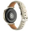 Huawei Watch GT4 41mm Leather Watch Band - Beige - 2