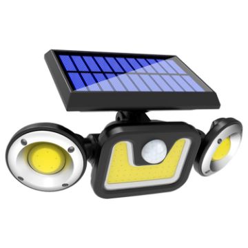 Waterproof Solar Wall Light for Outdoor Garden - Human Body Sensor (TY05103) - 1