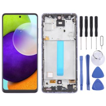 Samsung Galaxy A52 4G SM-A525 OLED LCD Screen Digitizer Assembly (Purple) - 1