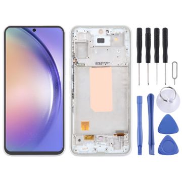 Samsung Galaxy A54 5G SM-A546 OLED LCD Screen Digitizer (White) - 1