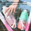 WEST BIKING 750ML Bicycle Water Bottle White Pink Gradient - 8