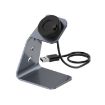Portable Metal Charger Holder for Venu3/Venu3S/Vivoactive 5 - Grey - 1