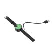 Garmin Approach S70 Integrated Watch Charger - Black - 5