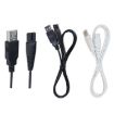 USB Charging Cable for Shaver/Water Refill Device - 1.25m - Black - 2